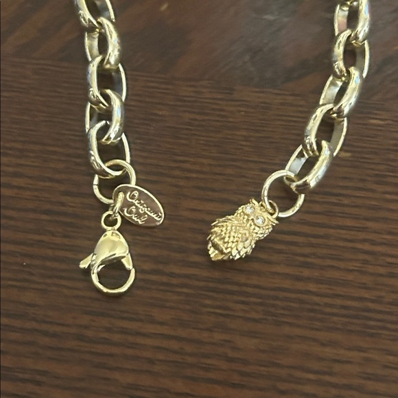 2 ORIGAMI OWL Gold Toned Chain Bracelet With Charms - Picture 8 of 8